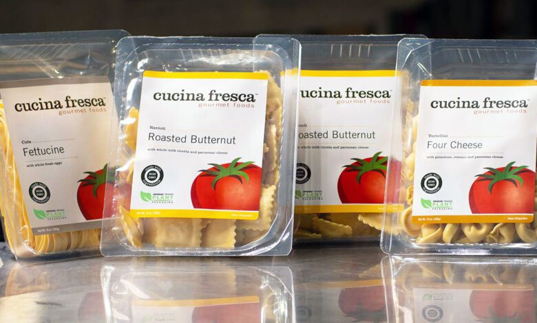 Bioplásticos mejoran la huella sostenible en envases de pasta