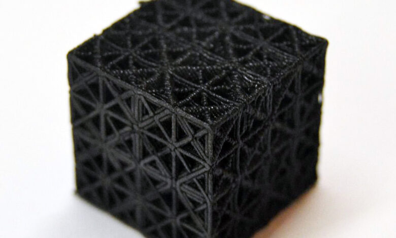 Metamaterial impreso en 3D podría crear automóviles más ligeros y seguros
