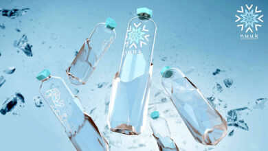 Así es NUUK, botella de rPET inspirada en Groenlandia