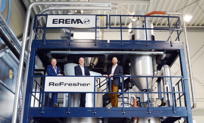 Aumenta la demanda de máquinas de reciclaje EREMA con