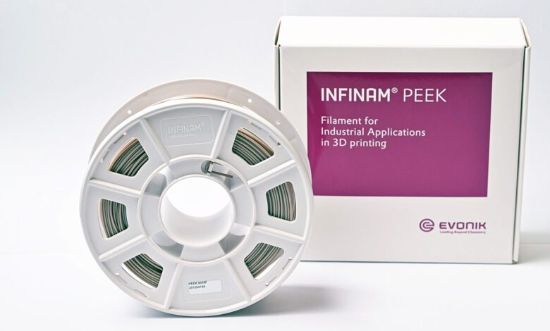 CHINAPLAS 2021: Evonik presenta su filamento PEEK para aplicaciones 3D industriales