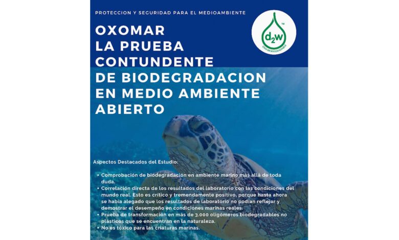 Confirman biodegradación de plásticos oxo-biodegradable en los océanos