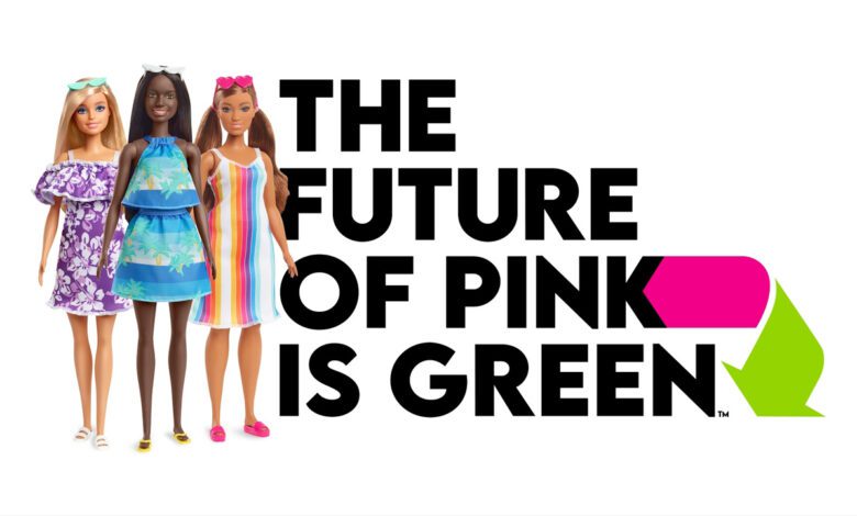 Así son las primeras Barbies hechas con plástico reciclado