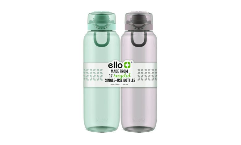 Ello prepara línea de botellas sostenibles con Tritan Renew de Eastman