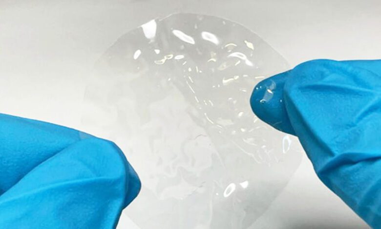 Científicos crean bioplástico a partir de celulosa y agua
