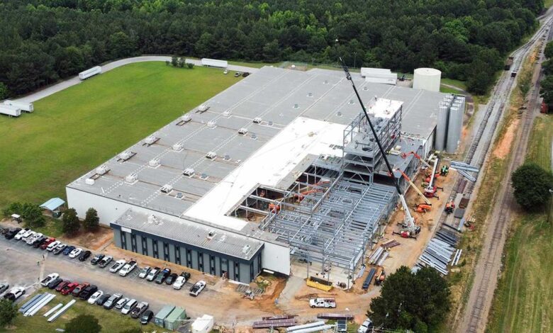 Pregis construye una planta de extrusión de película en Carolina del Norte