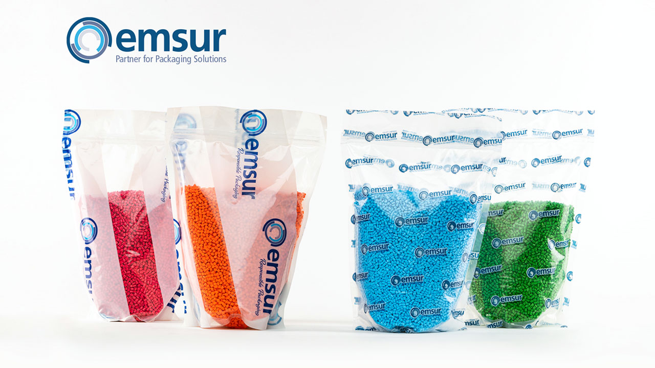 Emsur presenta EM-Full RFlex, films monomateriales barrera para envases flexibles