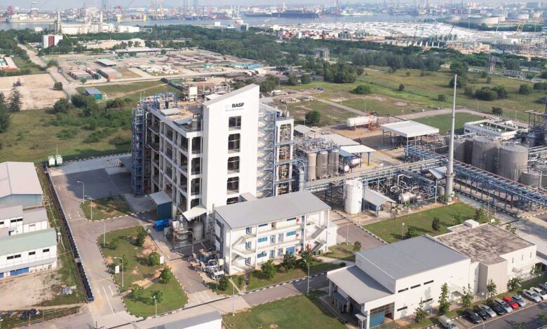 BASF duplica su capacidad antioxidante en Singapur