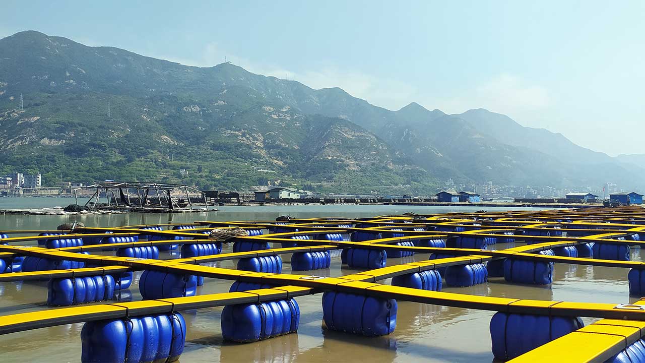 Estabilizador de luz aumenta la durabilidad de los pontones para la piscicultura de China