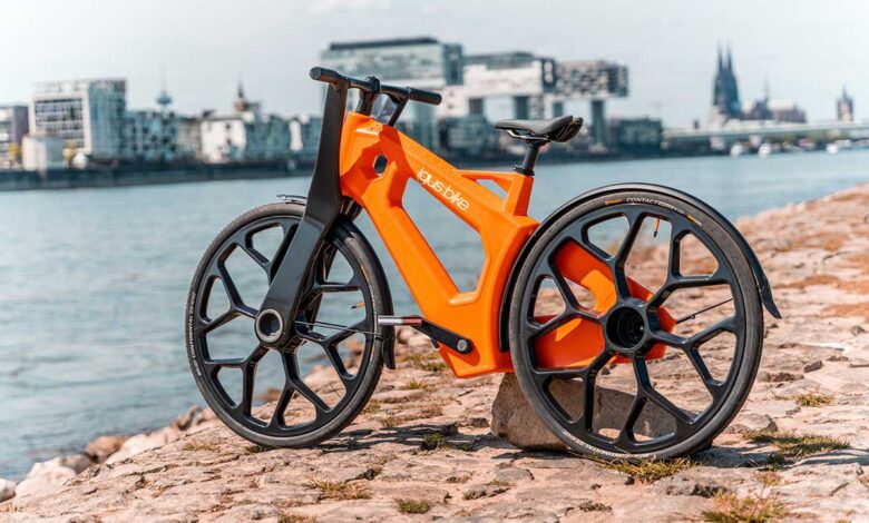 Así es igus:bike, la bicicleta urbana hecha de plástico