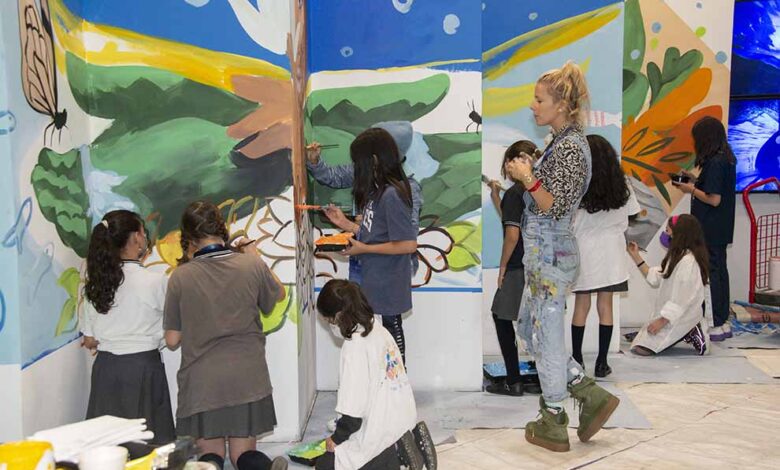 Así es el primer mural que respira de 3M en la UNAM