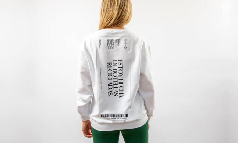Sudaderas hechas con hilo de PET reciclado: nueva colección sustentable