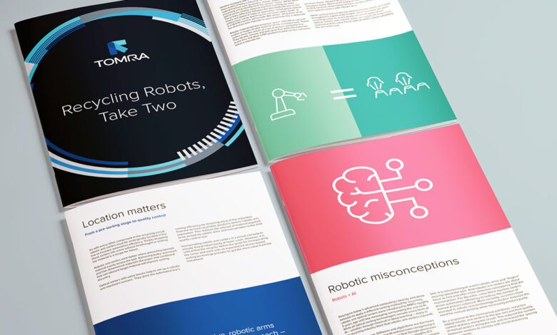 TOMRA Recycling lanza su nuevo eBook. sobre clasificación robótica