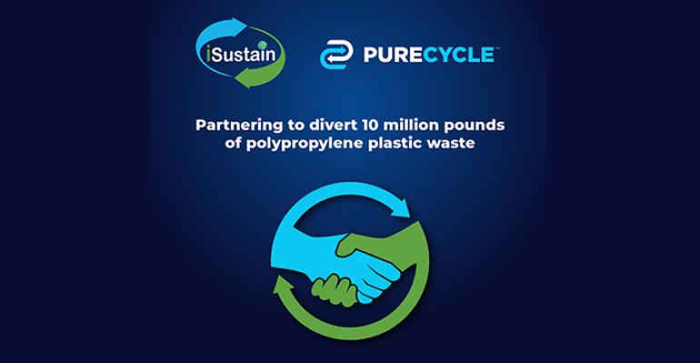PureCycle Technologies se une a iSustain Recycling para recuperar Polipropileno postconsumo