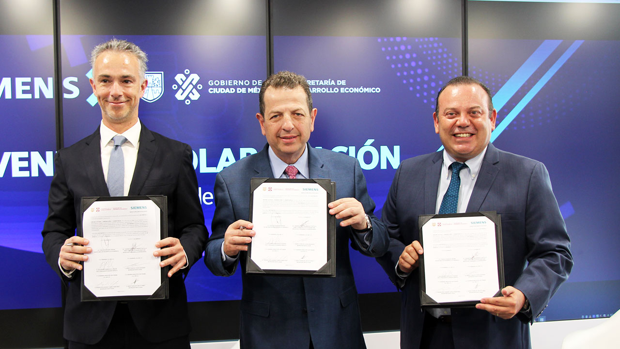 Siemens México y SEDECO firman convenio para impulsar proyectos de innovación