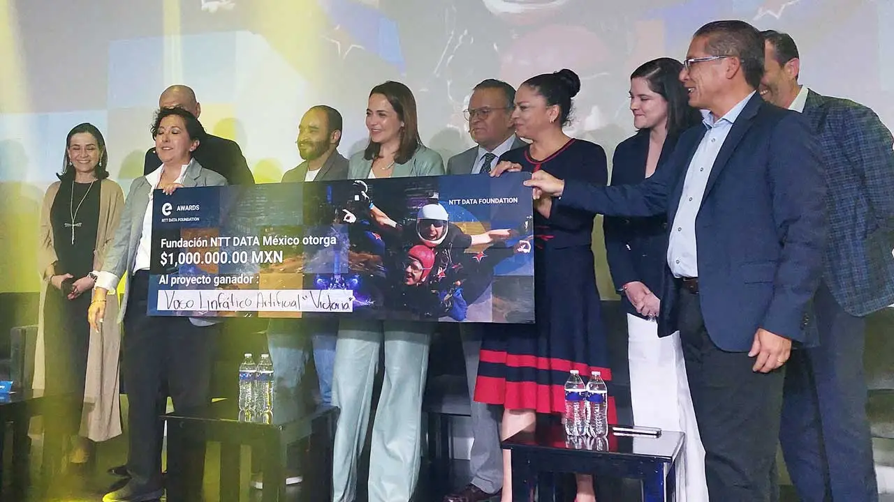 Victoria: Vaso Linfático: el proyecto ganador de los eAwards México 2023 de NTT DATA